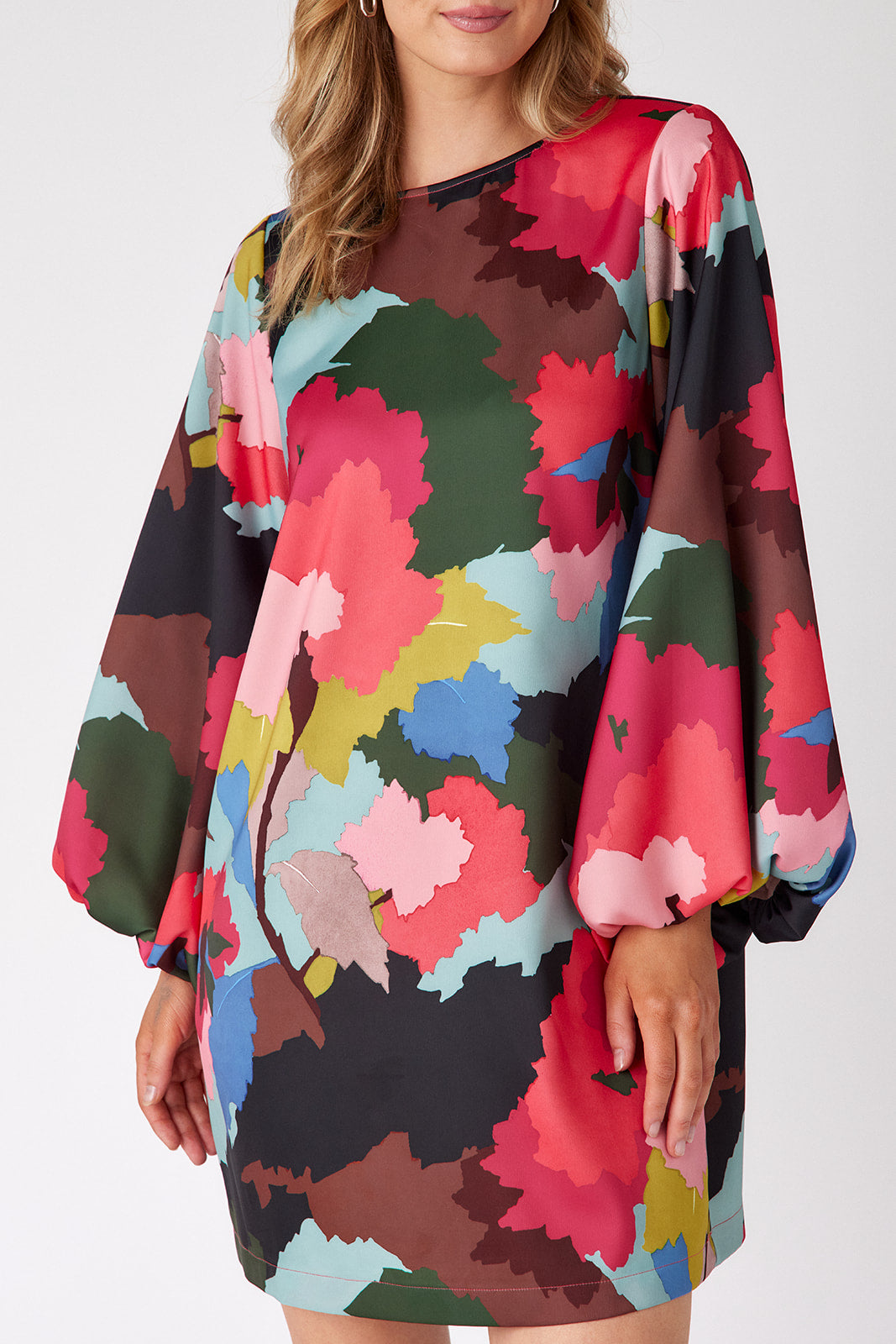 Cecily Dress Painted Floral