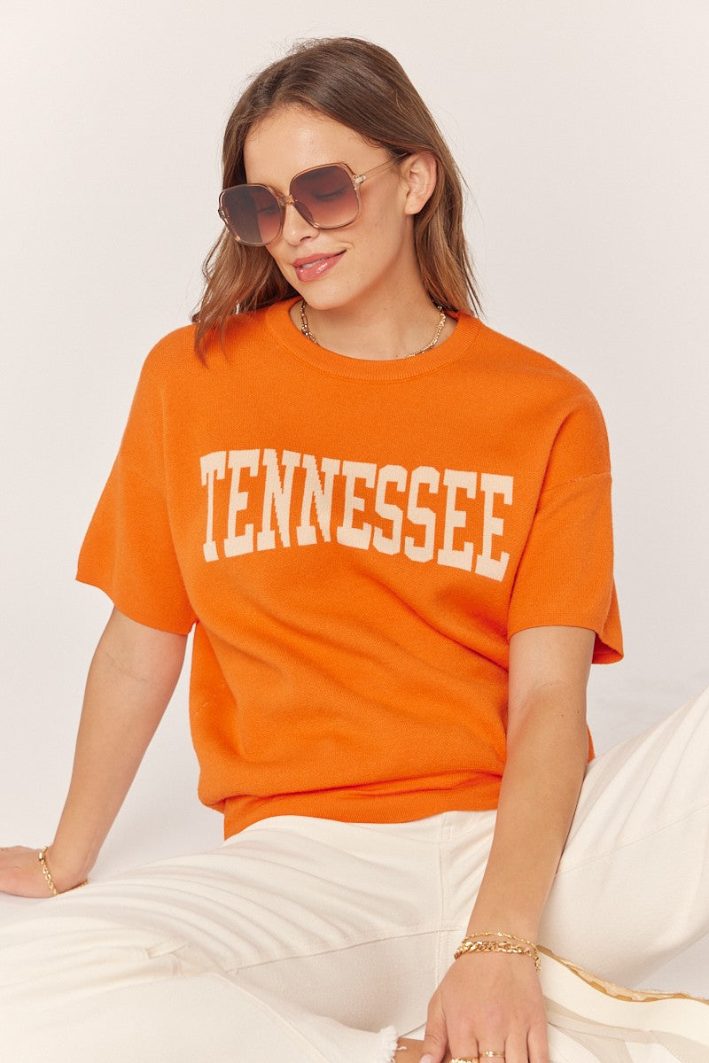 Tennessee Short Sleeve Sweater