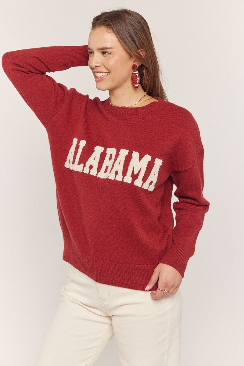 Alabama Embroidery Sweater