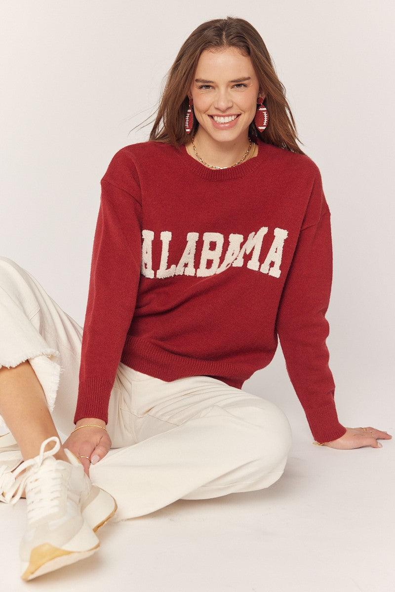 Alabama Embroidery Sweater