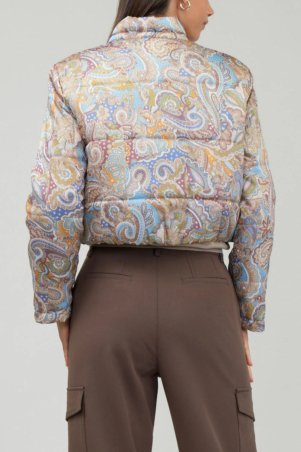 Perry Jacket| Multi Paisley