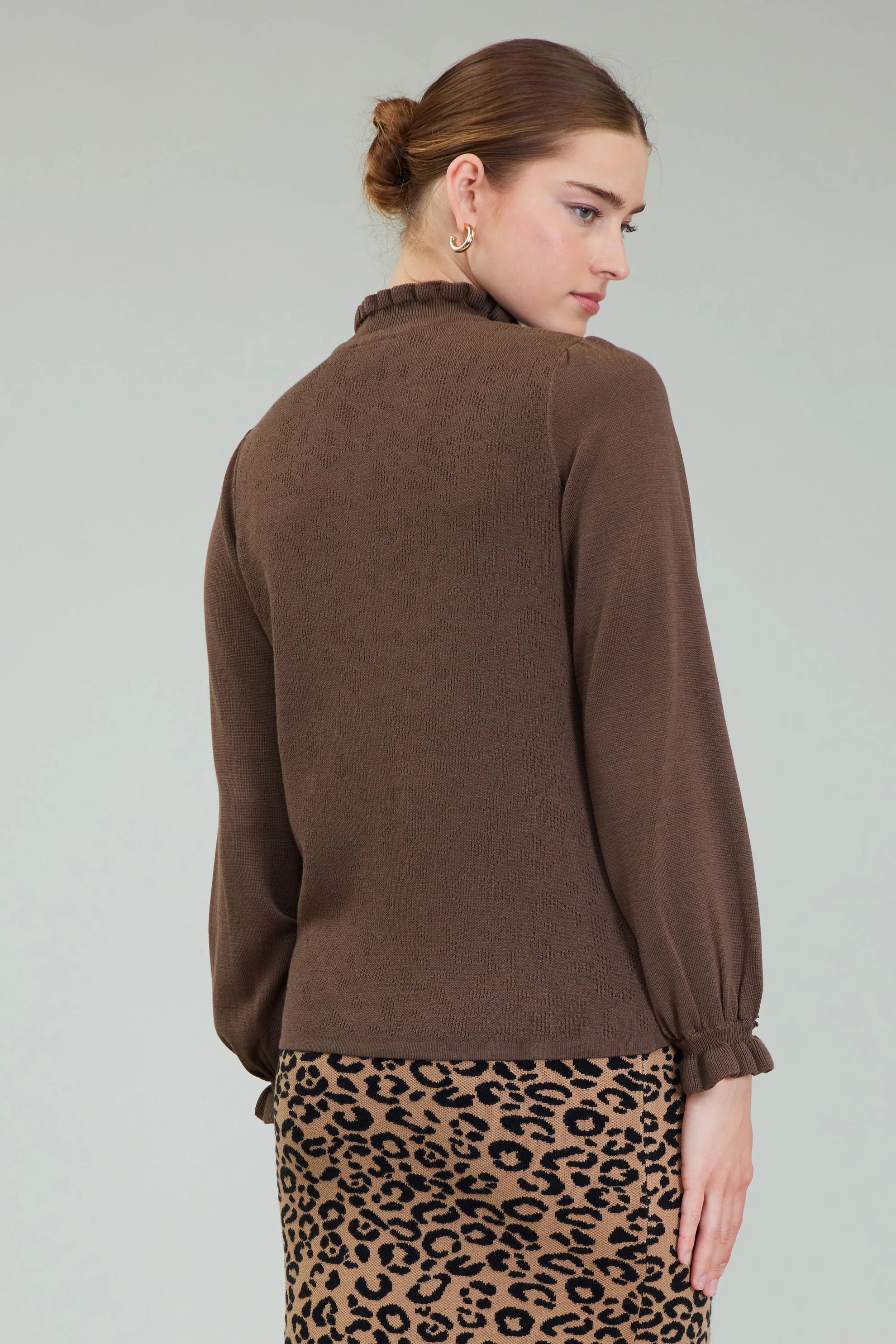 Frances Sweater | Brown