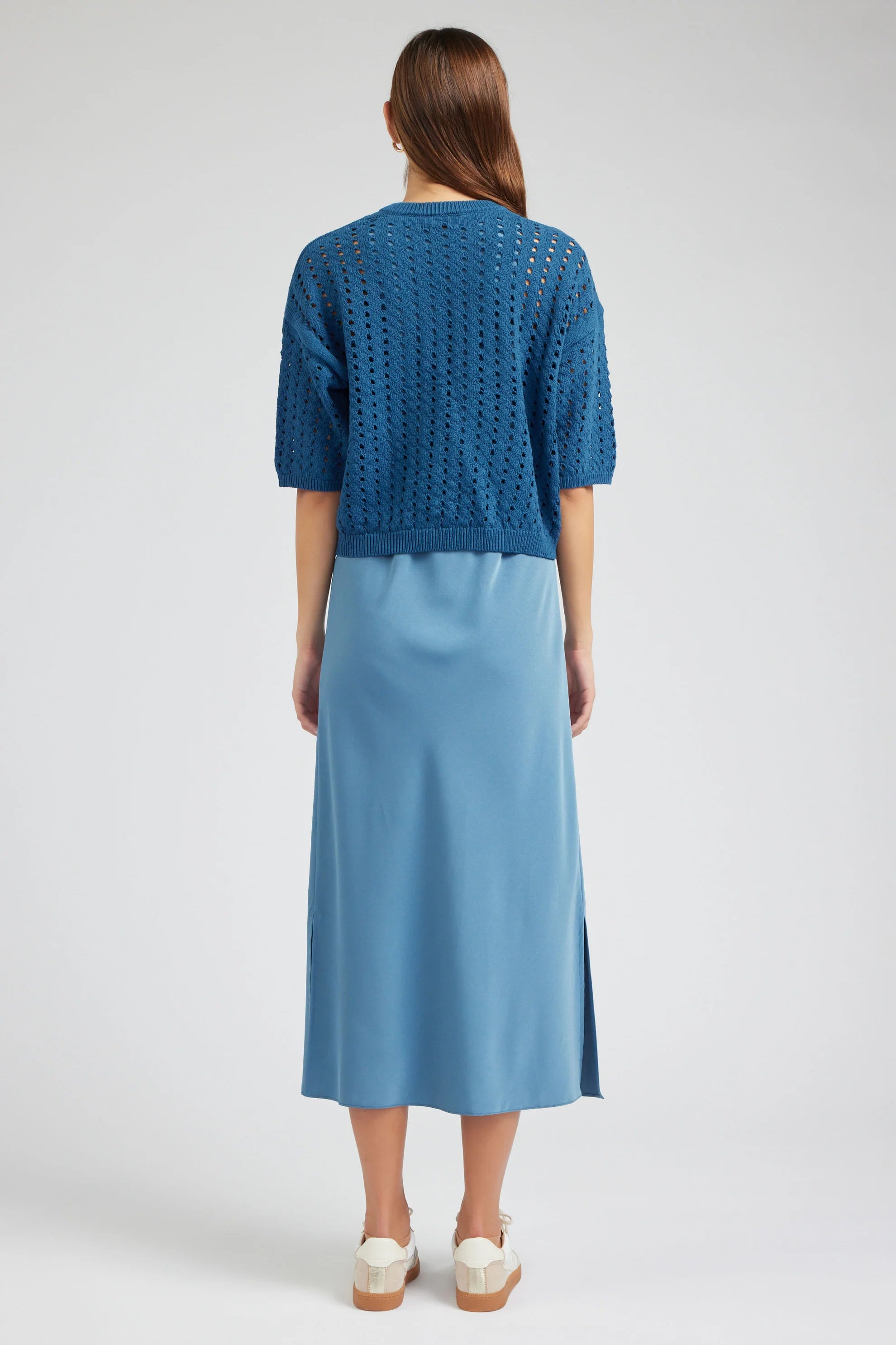 2 Piece Sweater Dress | Blue