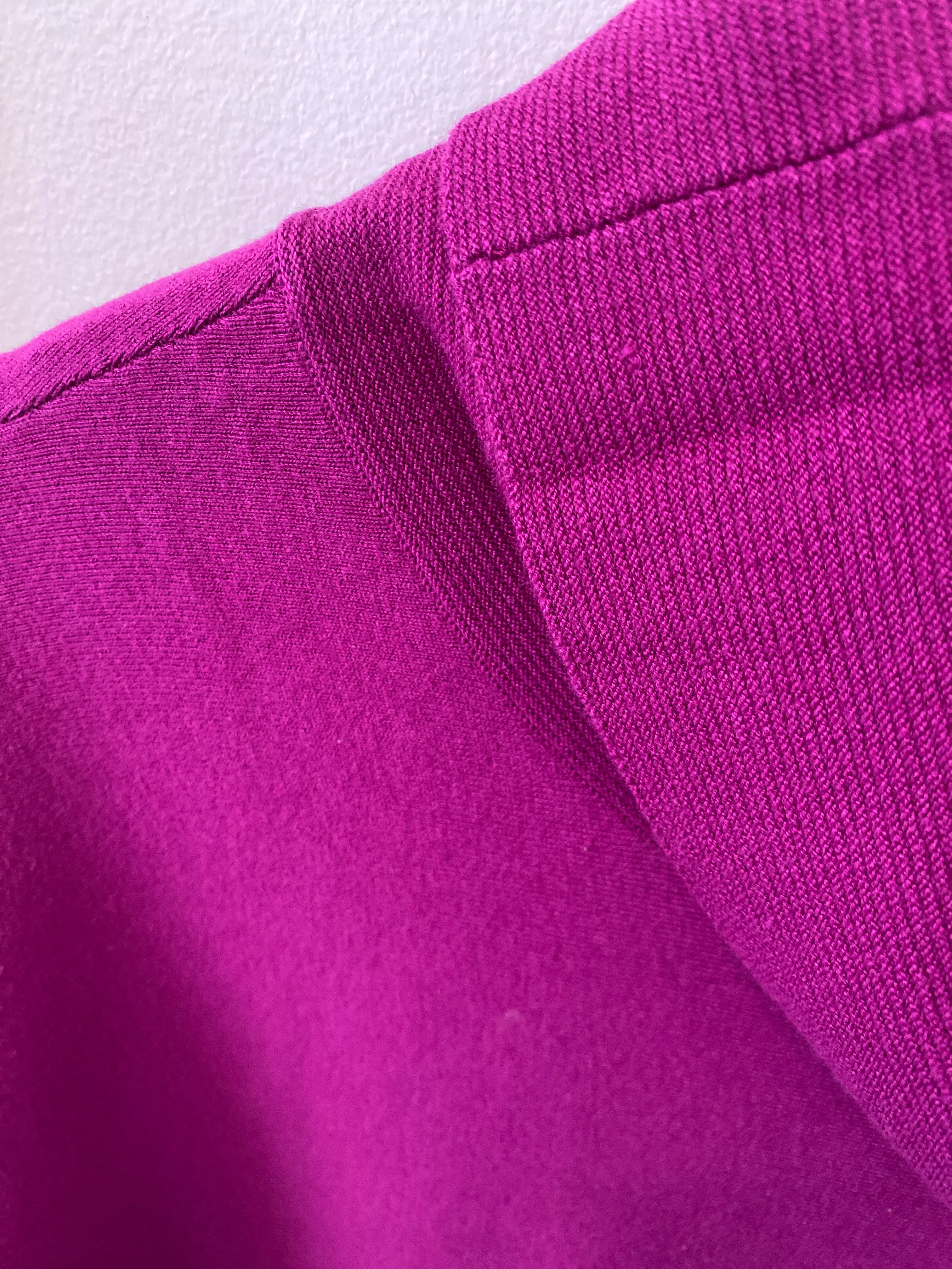 Cowl Neck Sweater Magenta