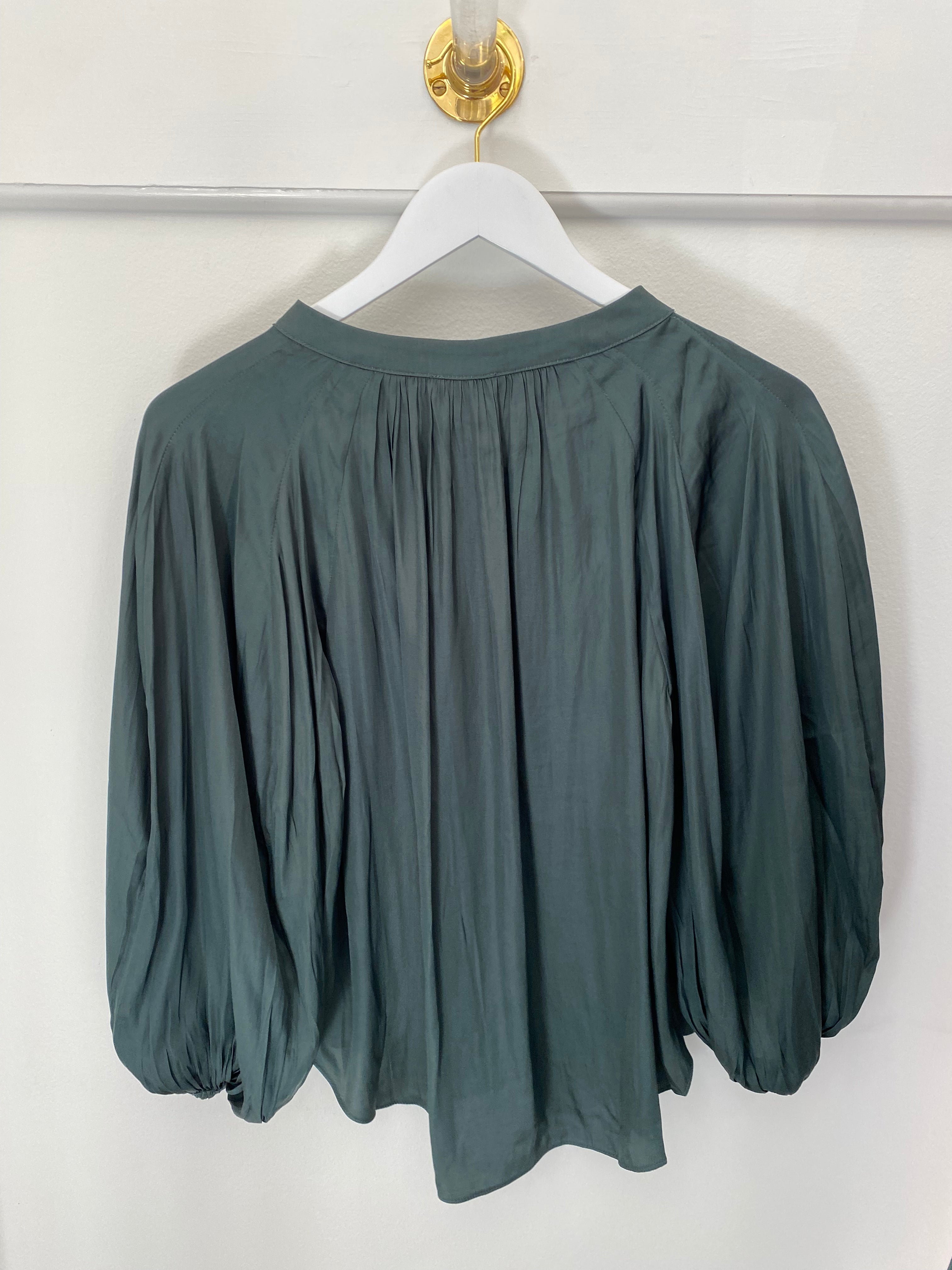 3/4 Sleeve Top Forest Green