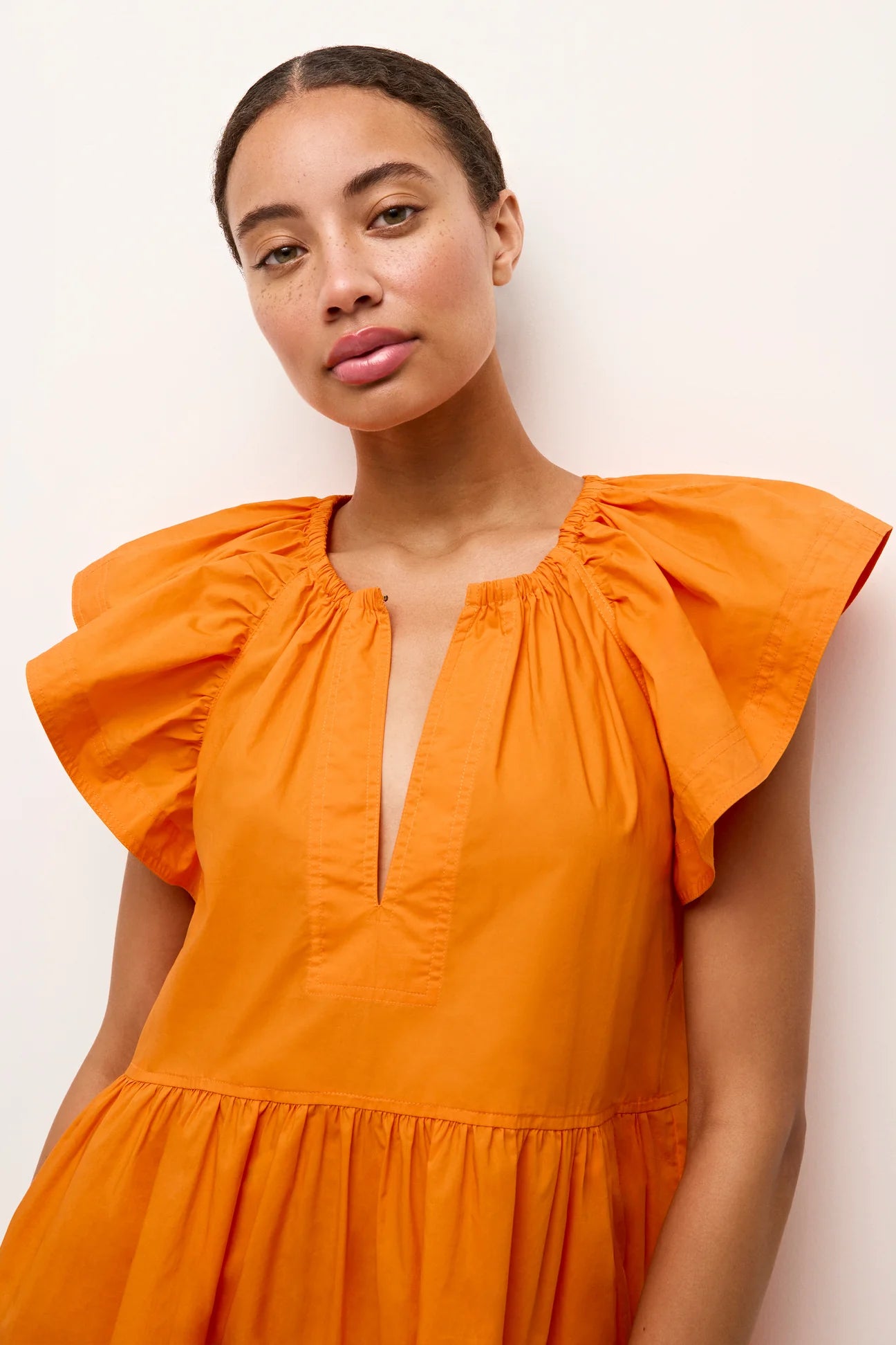 Kara Dress Tangerine