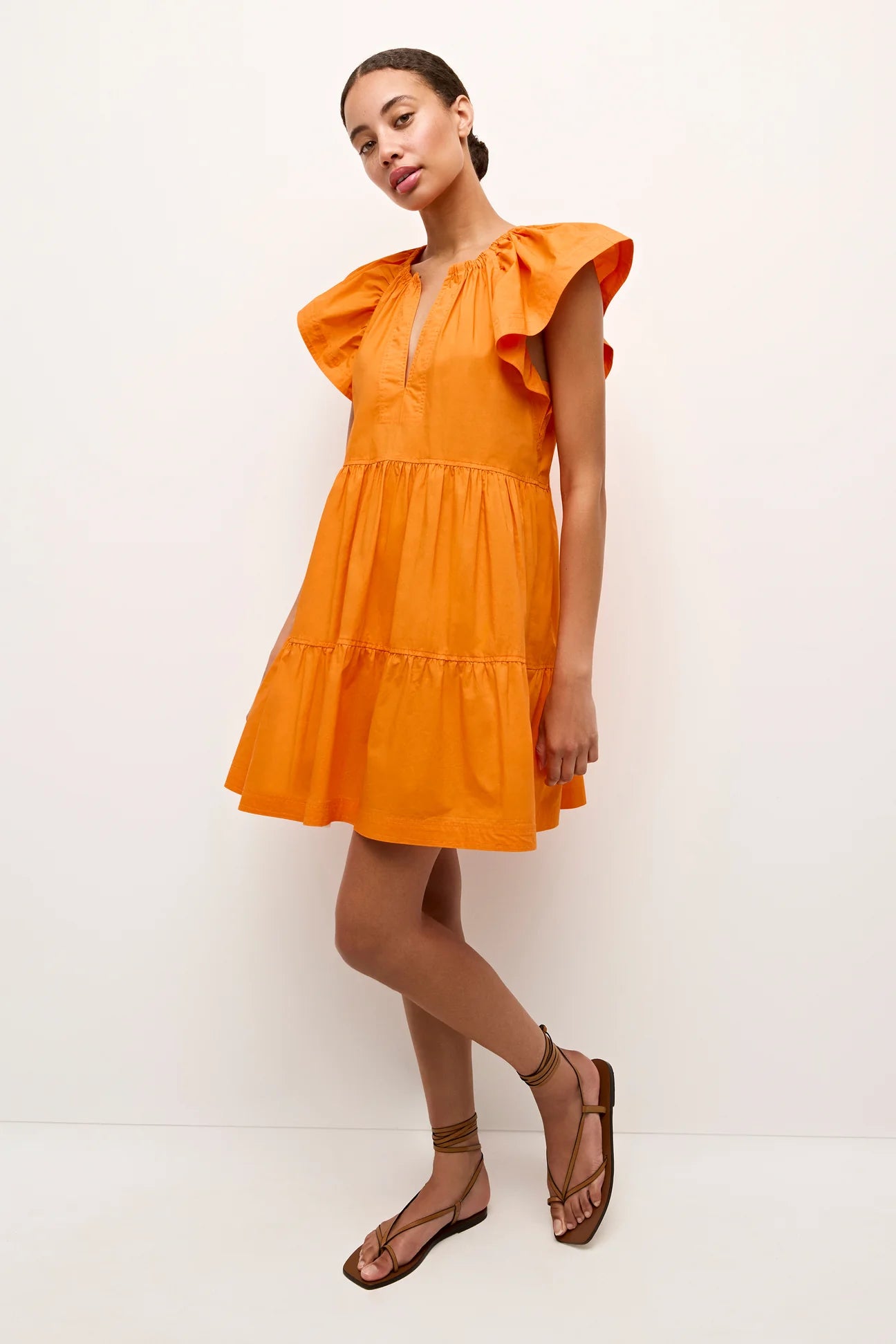 Kara Dress Tangerine