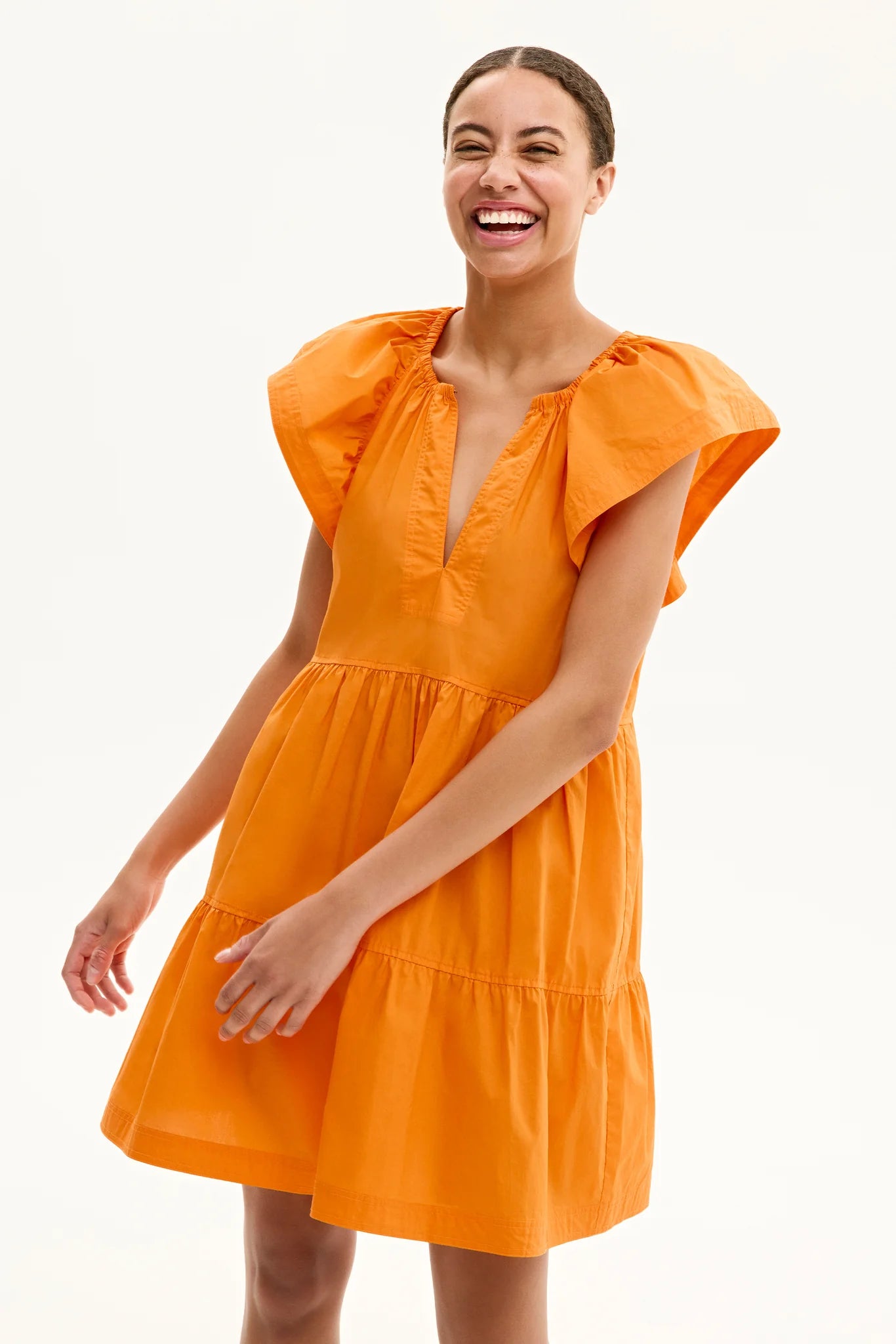 Kara Dress Tangerine