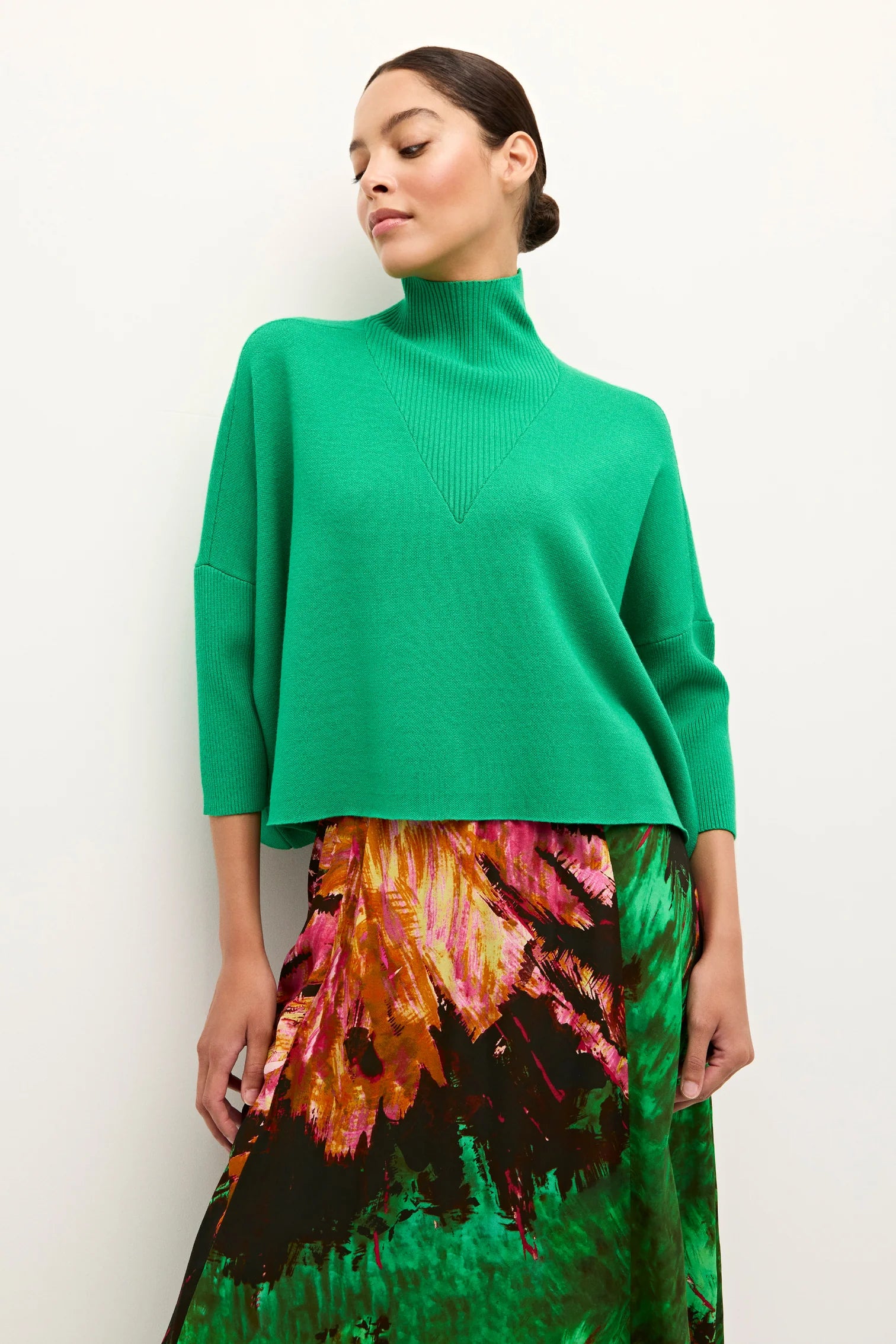 Claudie Popover Green