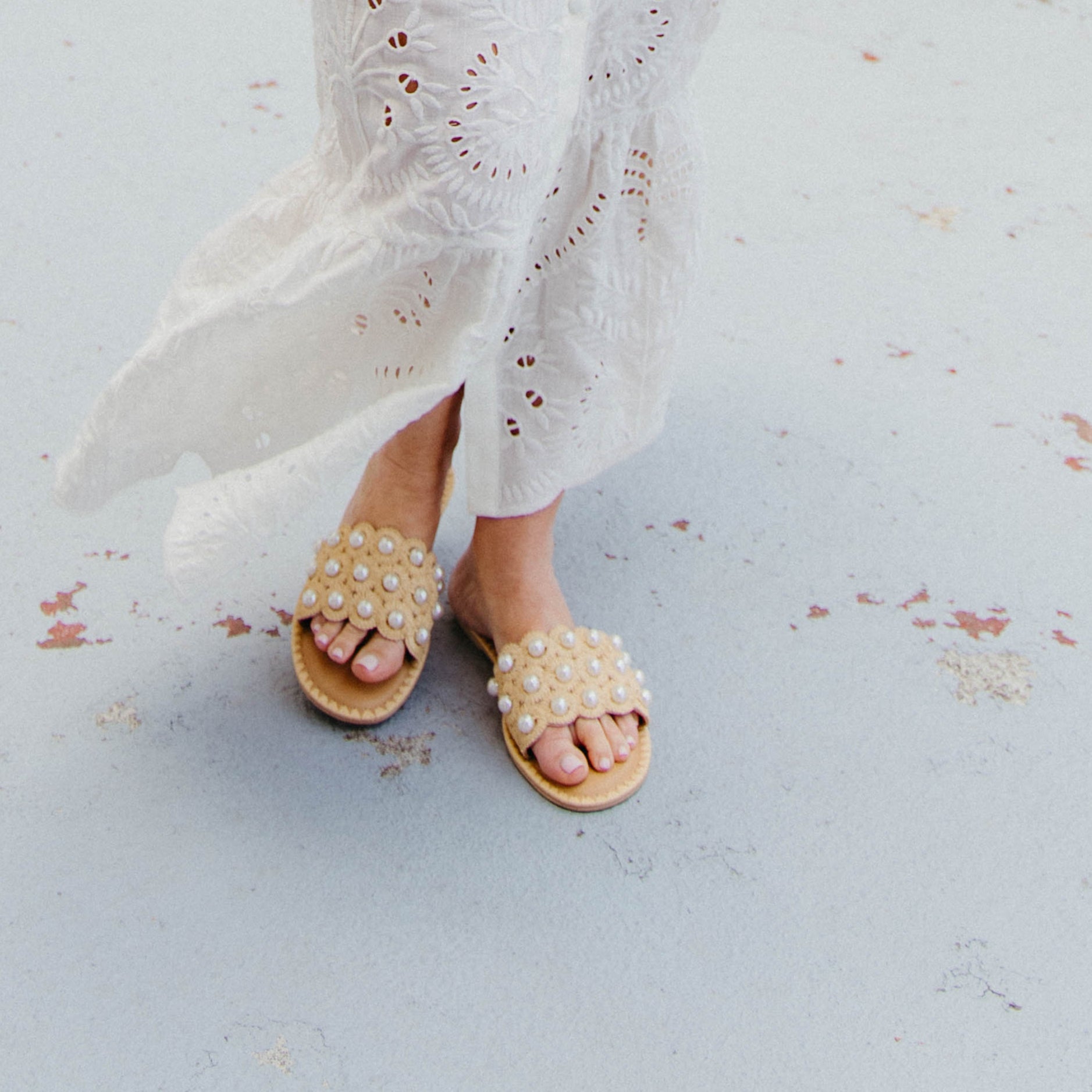 Harlyn Pearl | Light Natural Raffia