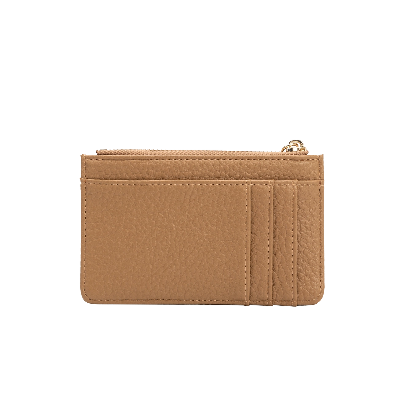 Lupe Vegan Card Case Wallet | Nutmeg