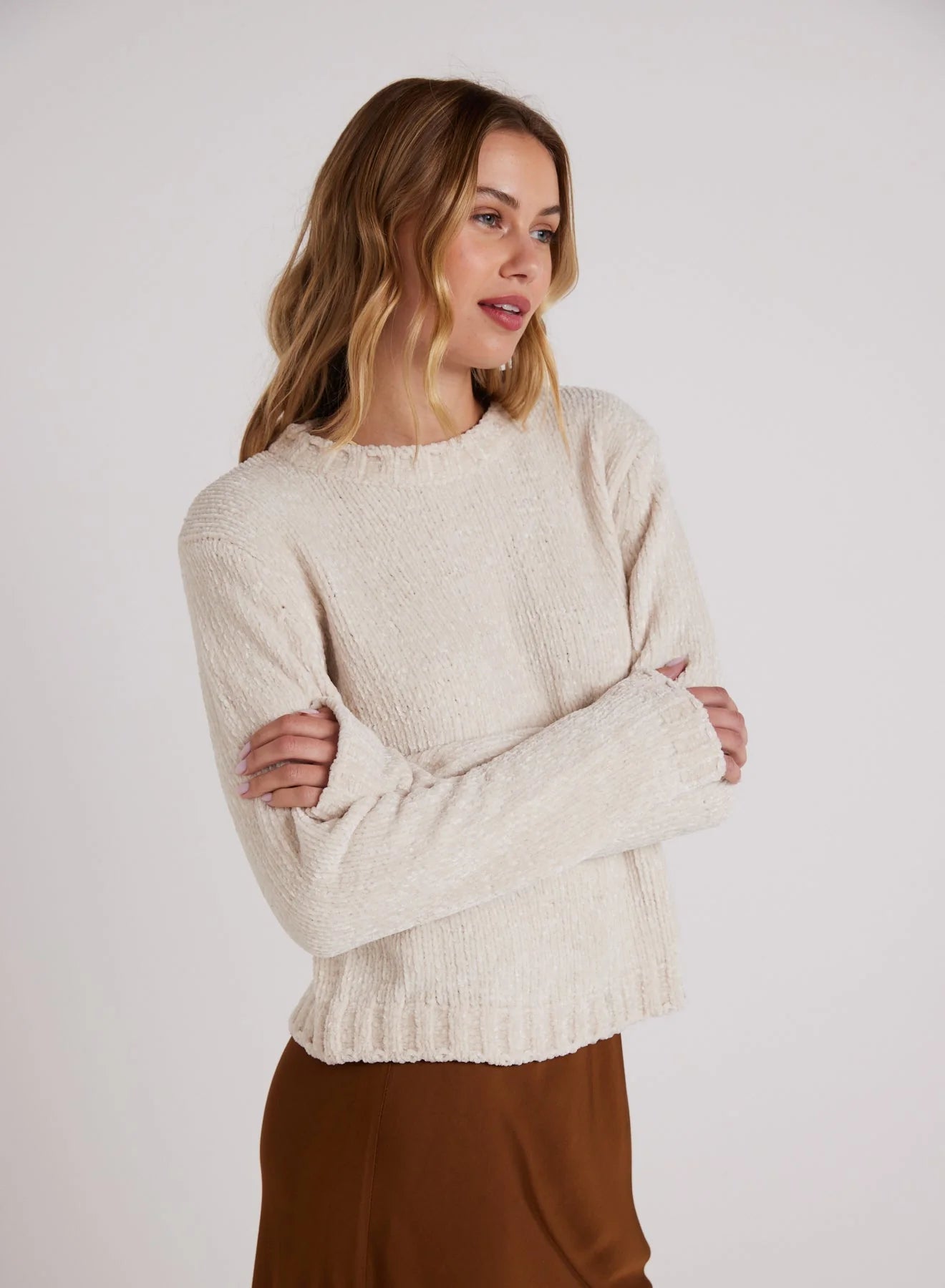 Crewneck Sweater Opal Ivory